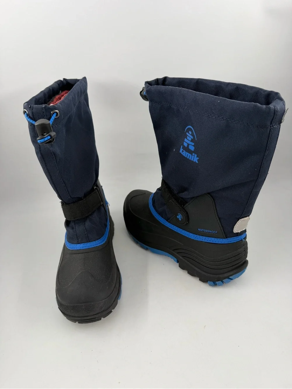 Kamik Unisex Kids Waterbug 5 -SZ 5Y- Waterproof Insulated Winter Snow Boots